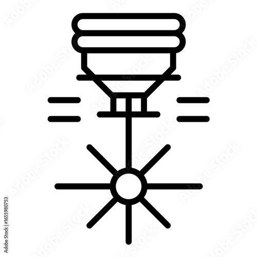 Laser Sensor Icon