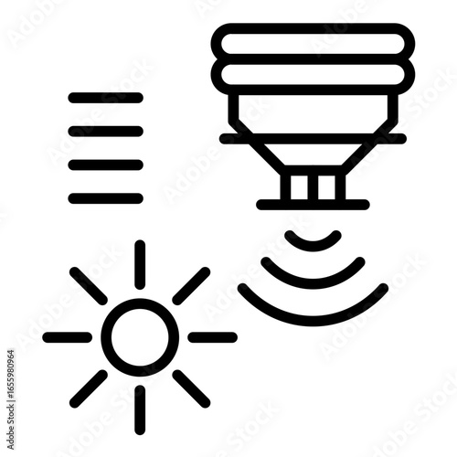 Ultrasonic Sensor Icon