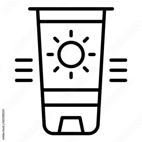 Sunscreen Icon