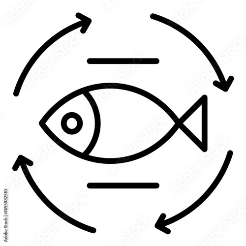 Sustainable Fishing Icon