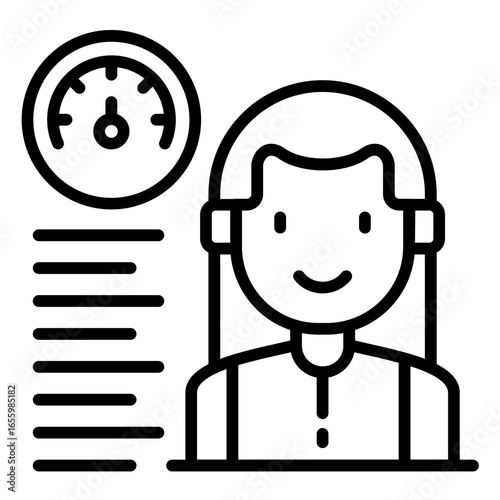 Employee Performance Icon