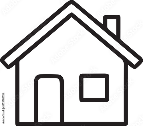 home vector icon style design art illustrator
