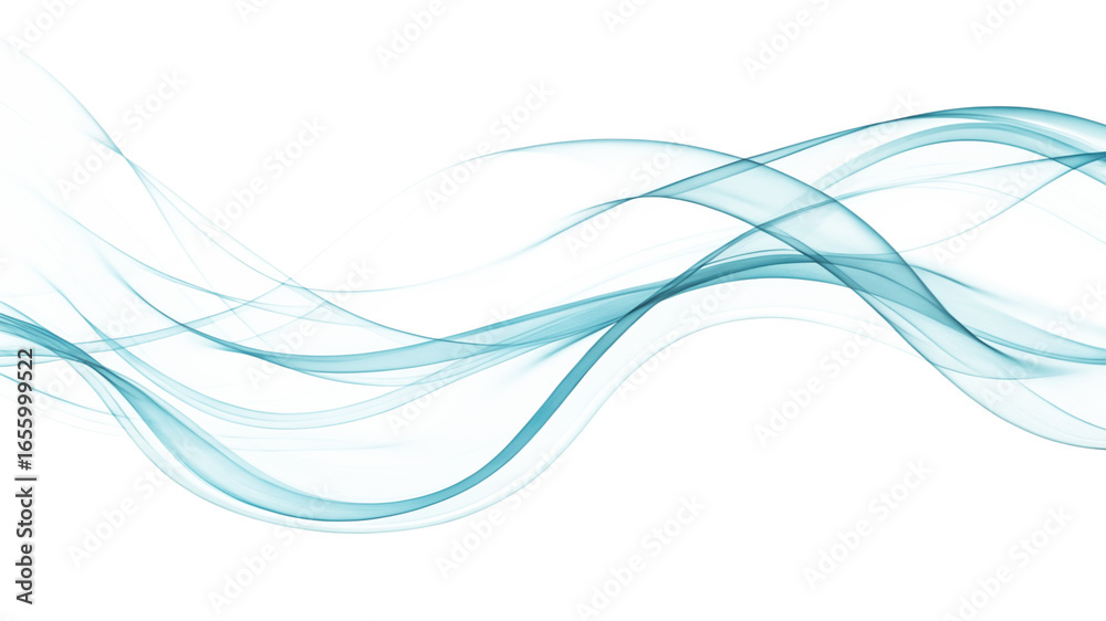 Obraz premium abstract blue wave background