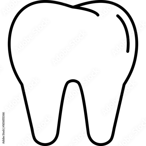 Tooth Icon Vector Element