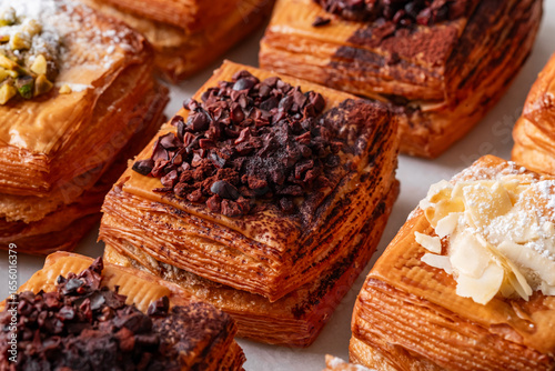 Photography French Bakery Croissant in Dubai - Dubai Chocolate - Viral Dubai Croissant