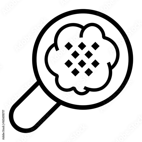 asthma Line Icon