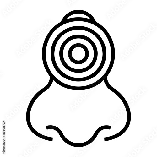 asthma Line Icon