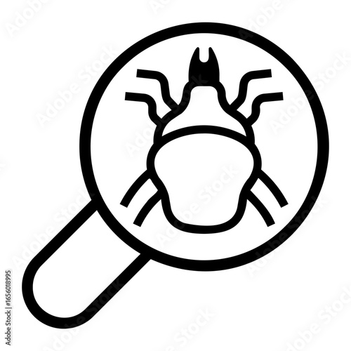 asthma Line Icon