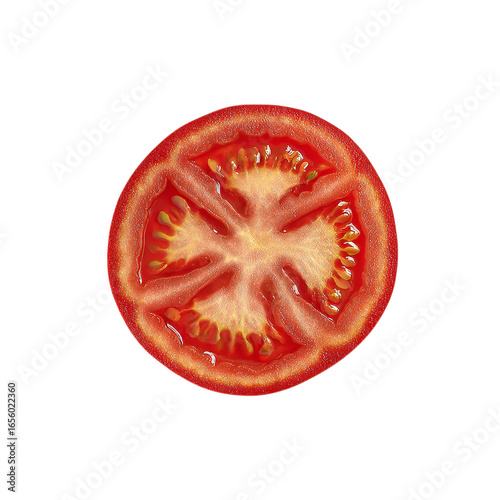 Wallpaper Mural Tomato Slice Nutritious Meal Food Snack on transparent background Torontodigital.ca
