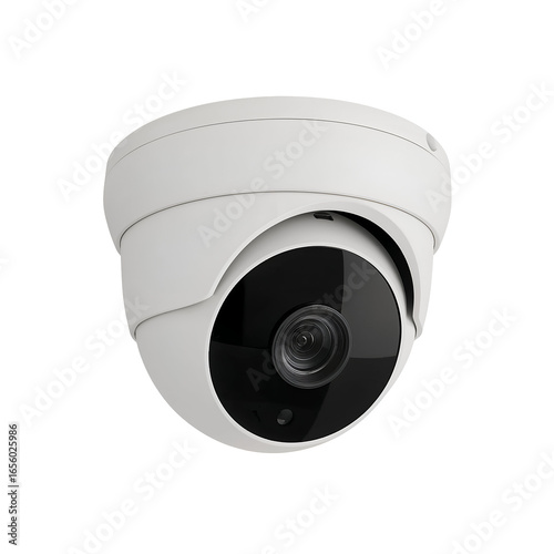 security camera isolated on white background