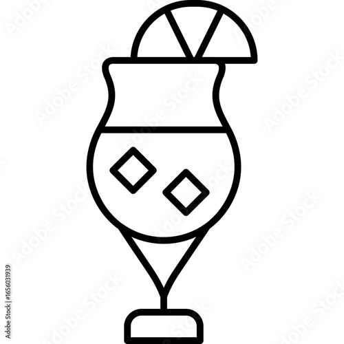 Daiquiri Icon Vector Element