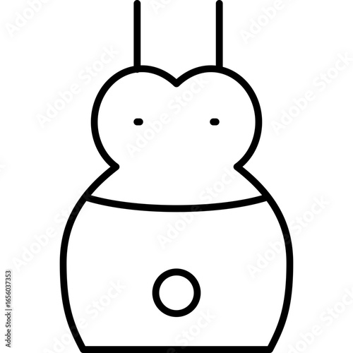 Obesity Icon Vector Element