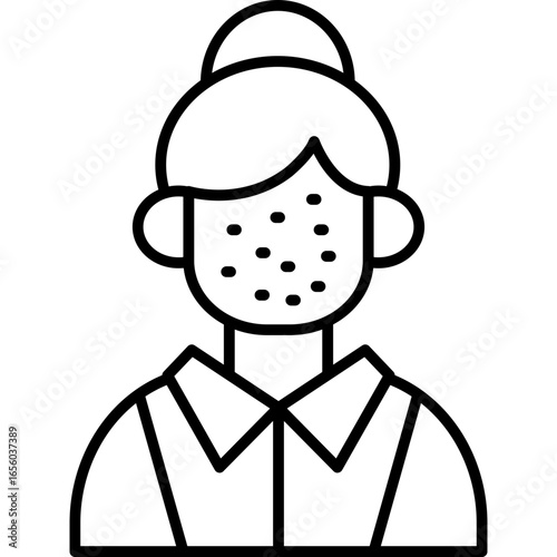 Acne Icon Vector Element