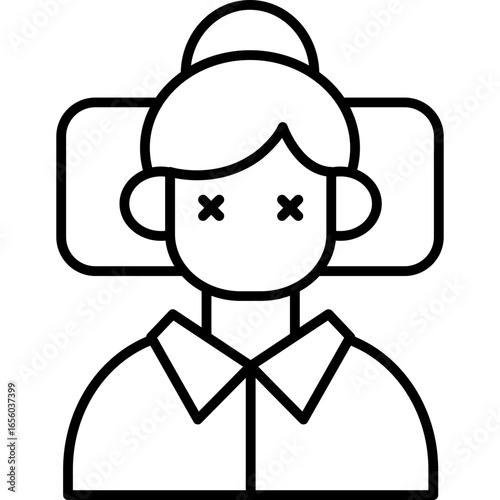 Insomnia Icon Vector Element