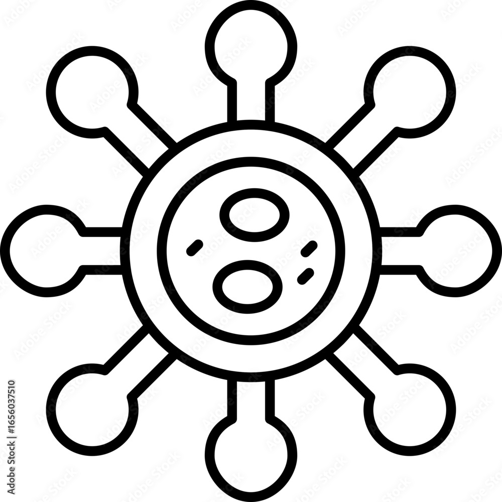 Fototapeta premium New Line Icon Design