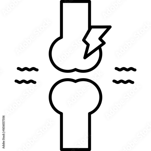 Arthritis Icon Vector Element