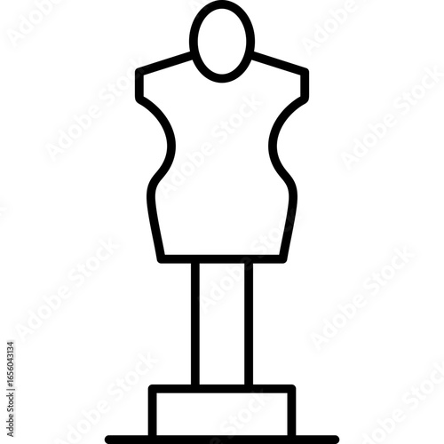 Mannequin Icon Vector Element