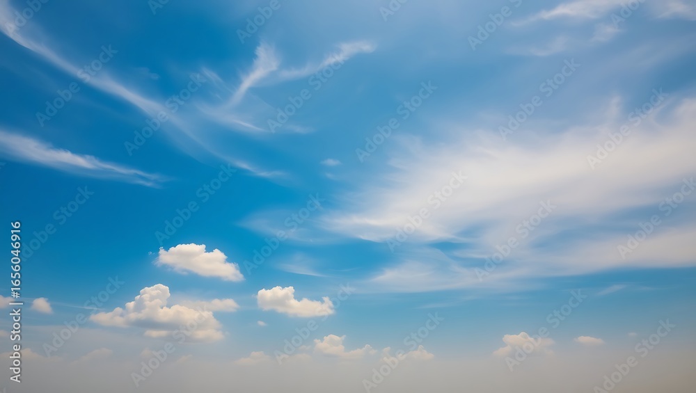 Naklejka premium sky and clouds