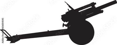 Gun battle silhouette, silhouette,gun,battle,vector,on white