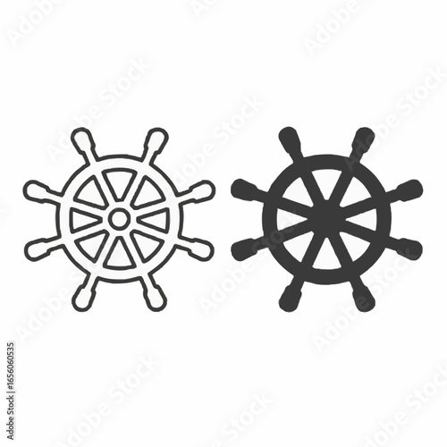 compass rose and compass