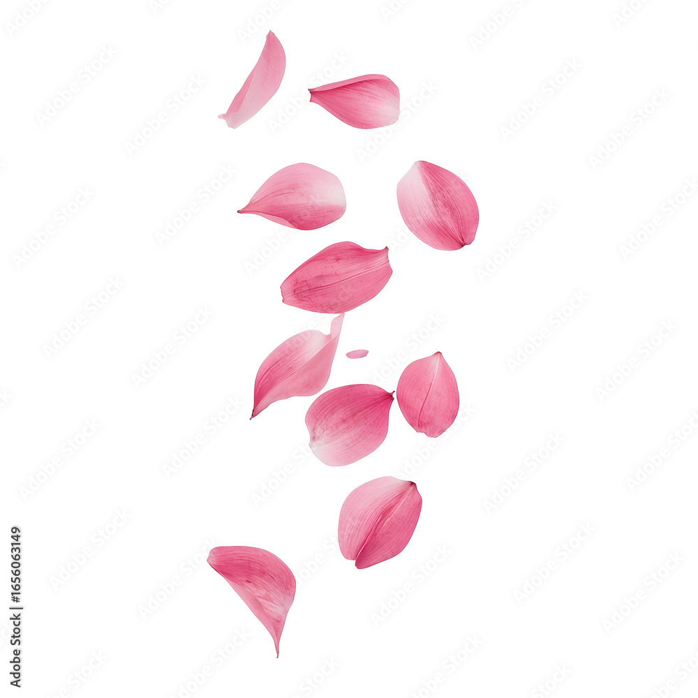 custom made wallpaper toronto digitalrose petals on white background
