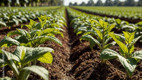 Bright Daylight on a Tobacco Plantation