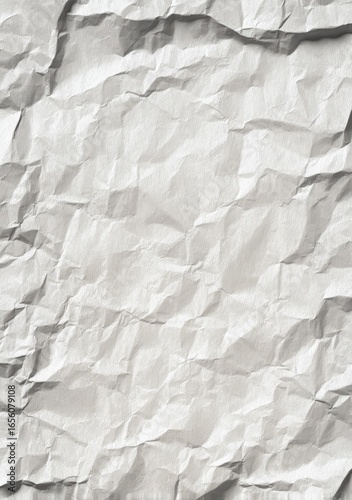 Crumpled white paper texture (10)