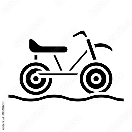 Water Tricycle Icon