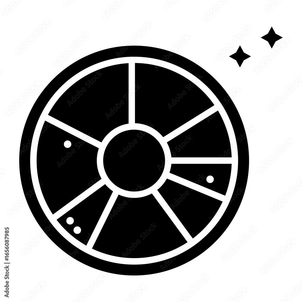 Fototapeta premium Doughnut Icon