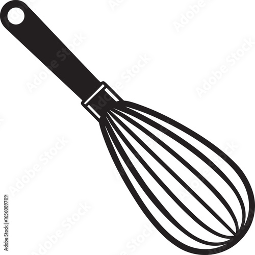 whisk isolated on white background
