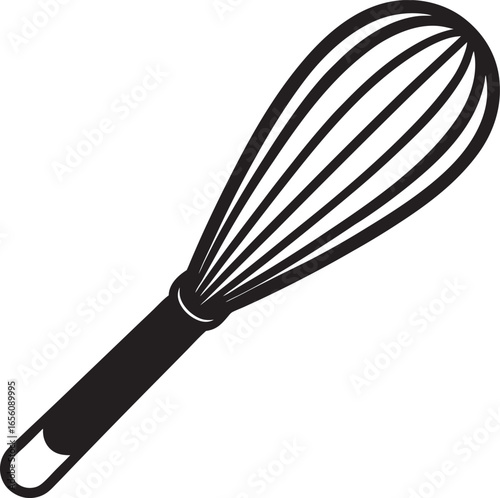 whisk isolated on white background