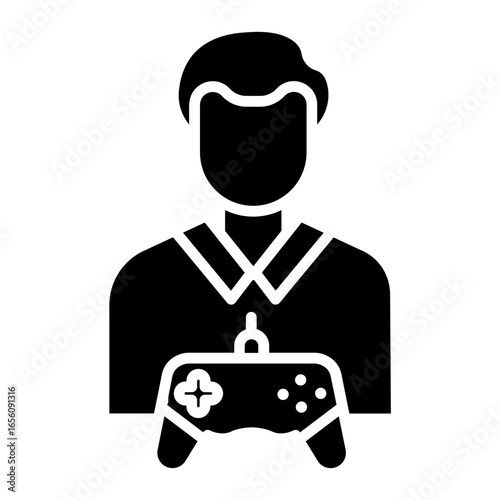 Gamer Male Icon