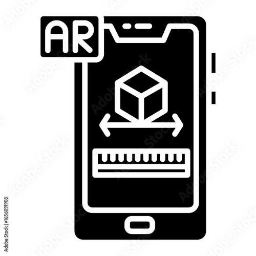 Ar Measuring Icon
