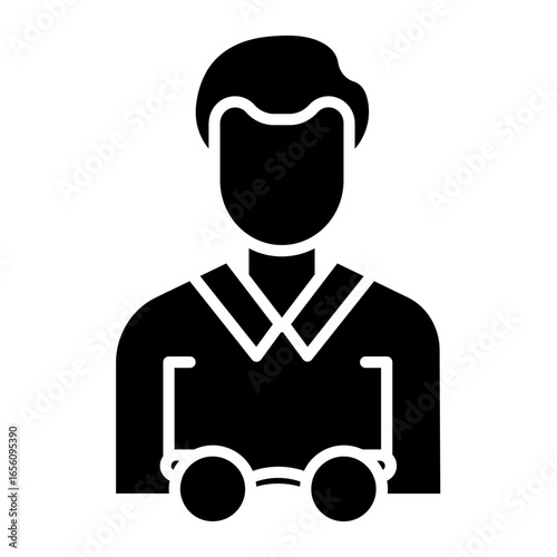 Optician Male Icon