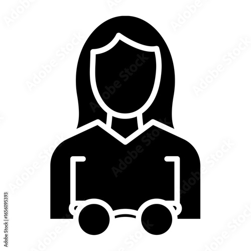 Optician Female Icon