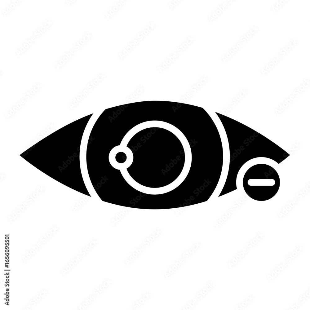 Obraz premium Shortsighted Icon