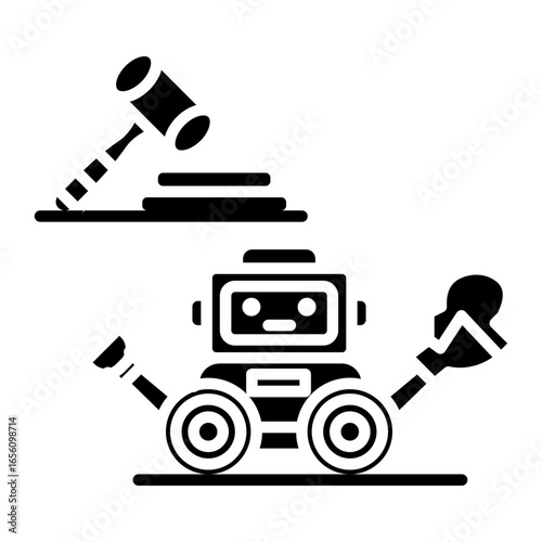 Machinery Auction Icon