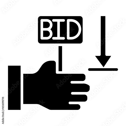 Minimum Bid Icon