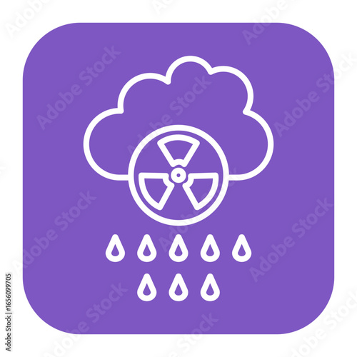 Acid Rain Icon