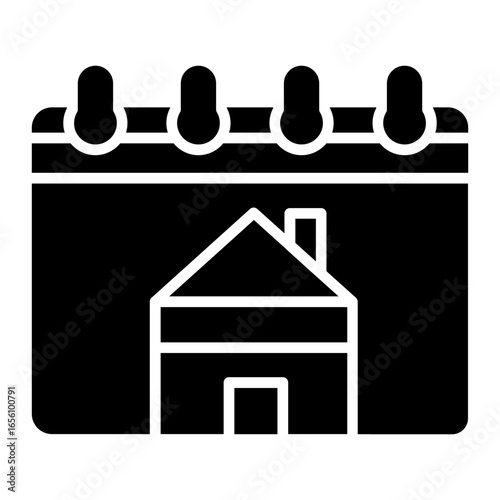 The House Calendar Icon