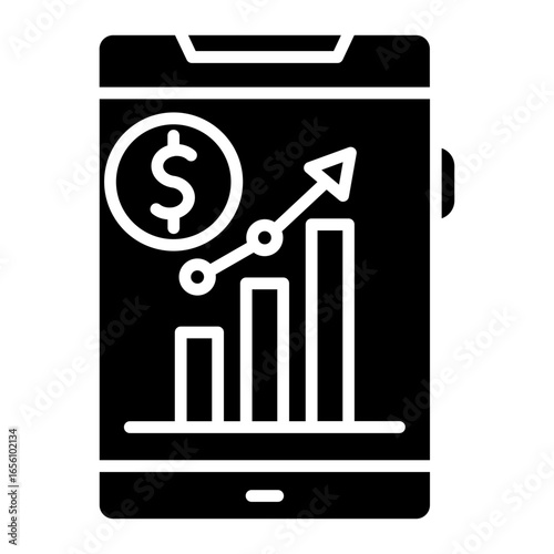 Mobile Analytics Icon