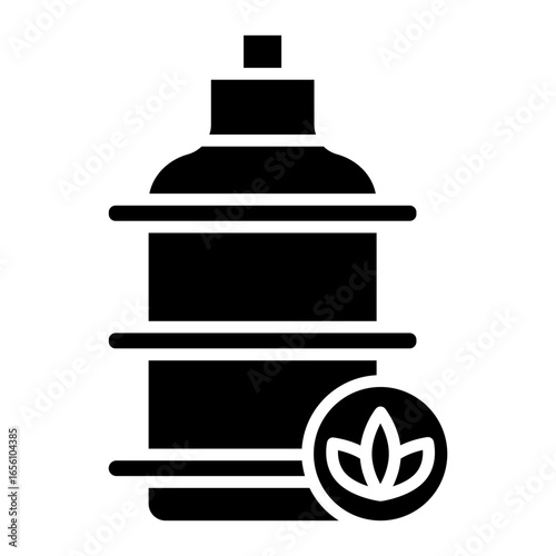 Compost Plastic Packaging Icon