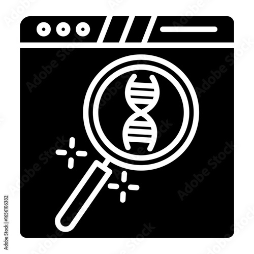 Genetic Finding Icon