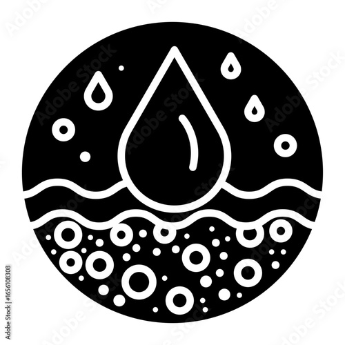 Water Soluble Icon