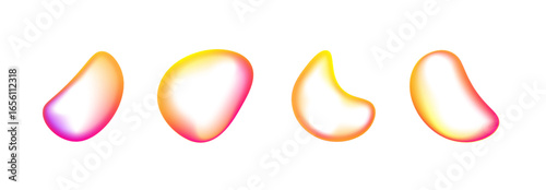 Fluid figure bubble blur colours effect form future futuristic gradient graphic liquid neon paint purple rainbow round sphere