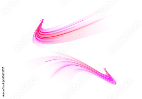 Track curve motion street line neon laser speed road light background futuristic fast future technology ribbon datum colourful
