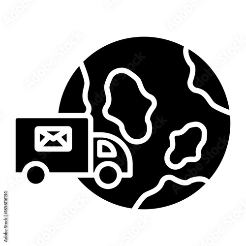 International Shipment Icon