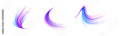 Speed line track road neon laser wave light background energy futuristic fast future technology ribbon datum colours network