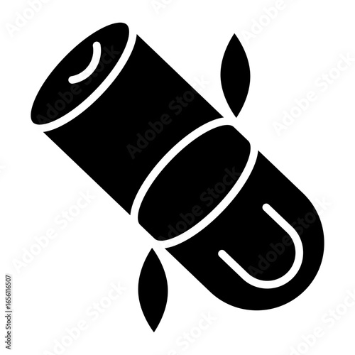 Rolled Up Scroll Icon