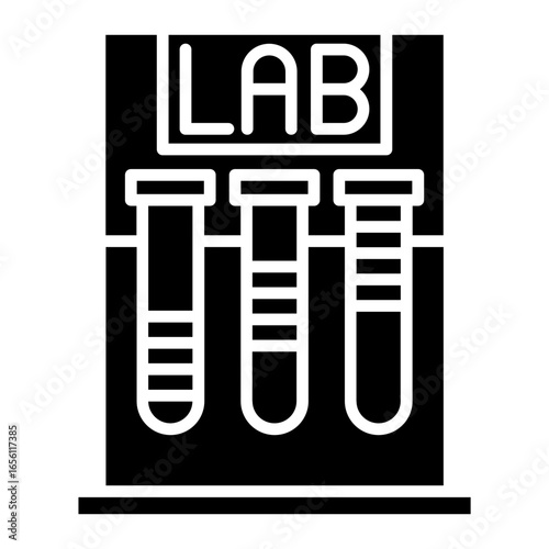 Test Tube Rack Icon